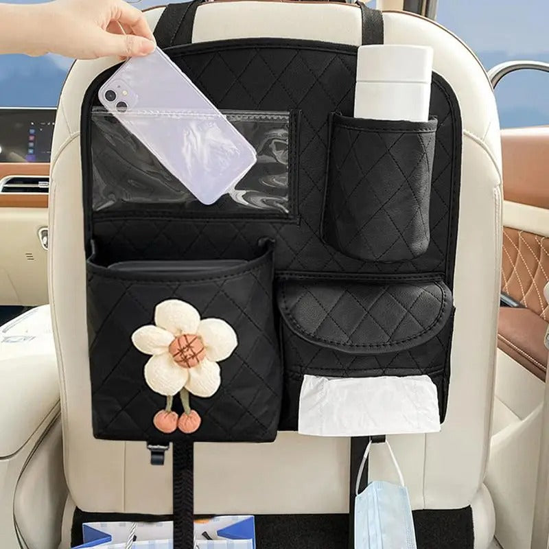Cute Multifunctional Car Backseat Organizer – Travel Accessories for a Tidy Vehicle, Gift For Mother's Day 2025