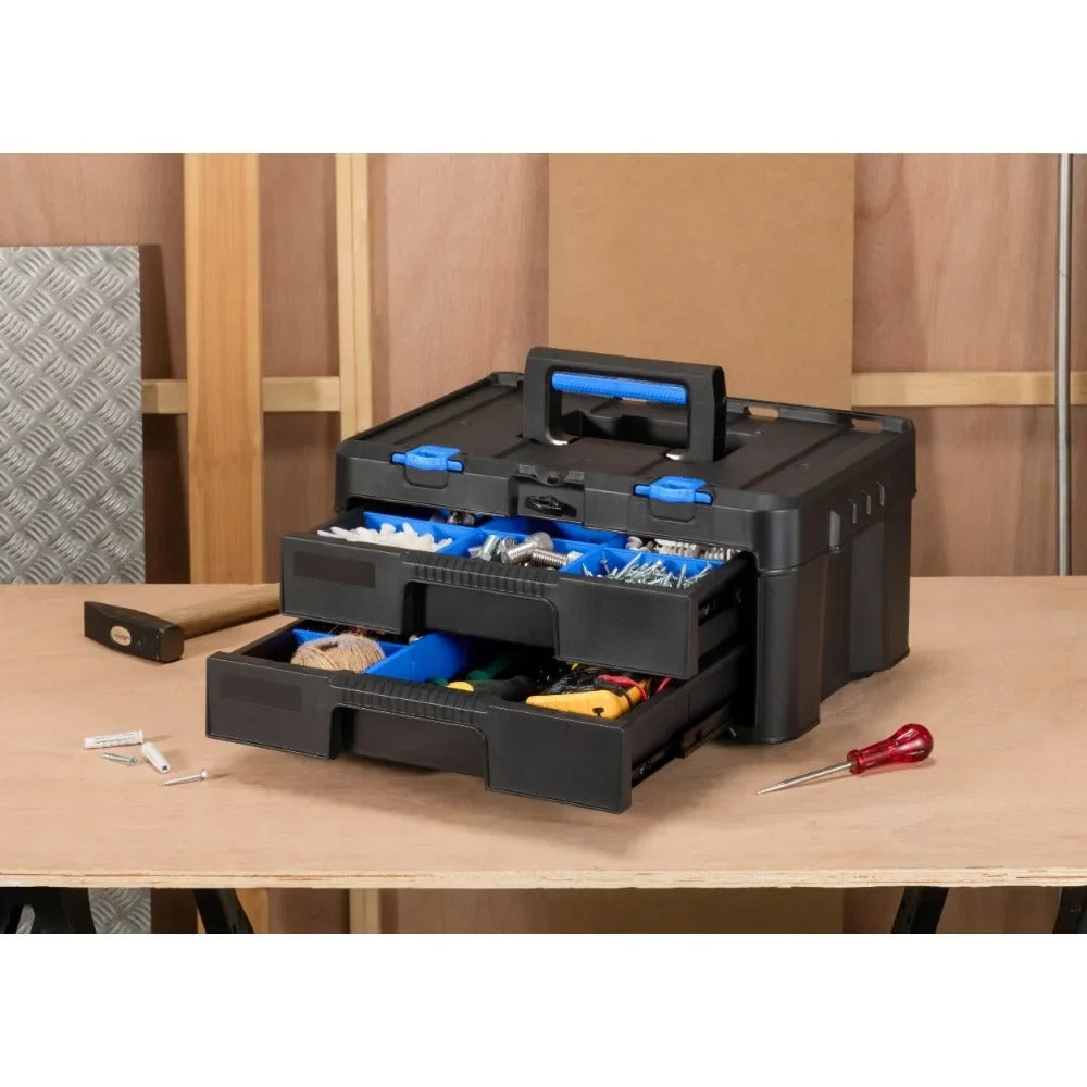 Hart Stack System Two Drawer Tool Box, Fits Hart's Modular Storage - Delicate Leather