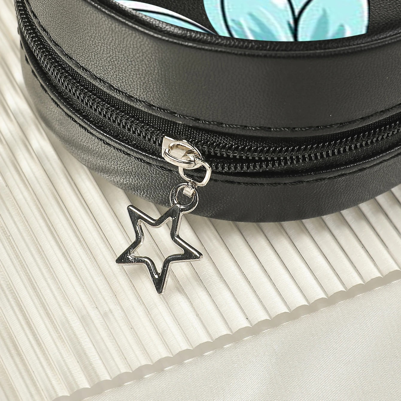 Flower Jewelry Storage Box Organizer, Display Travel Jewelry Case, Flower Leather Earrings Necklace Ring Organizer for Gift - Delicate Leather