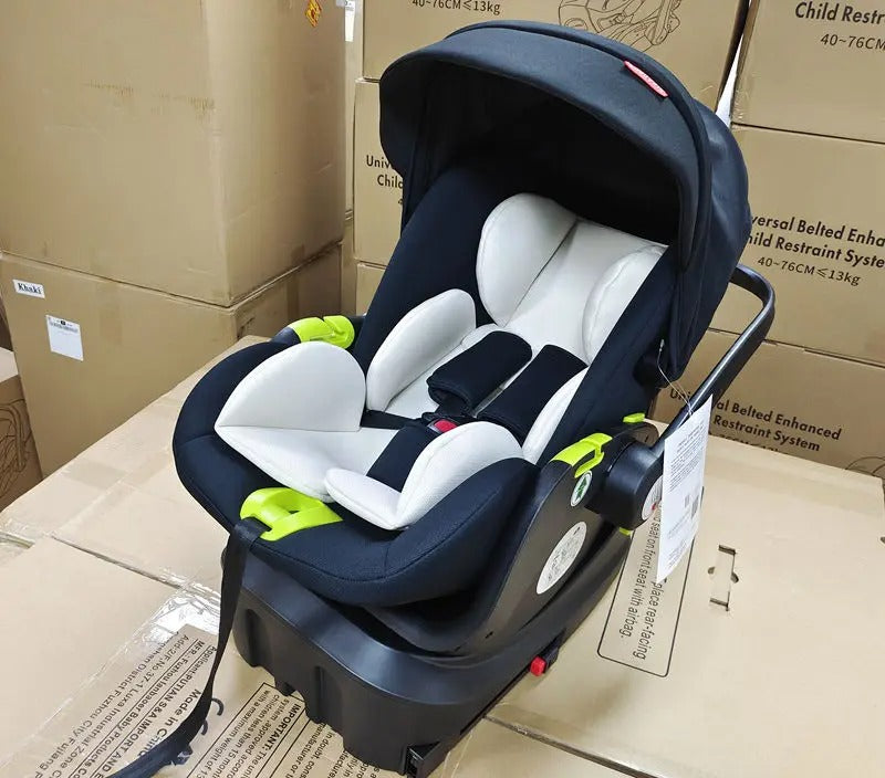 3-in-1 Baby Stroller Travel System with Isofix Base – Foldable, Reversible Pram & Newborn Carriage, Gift For Mother's Day