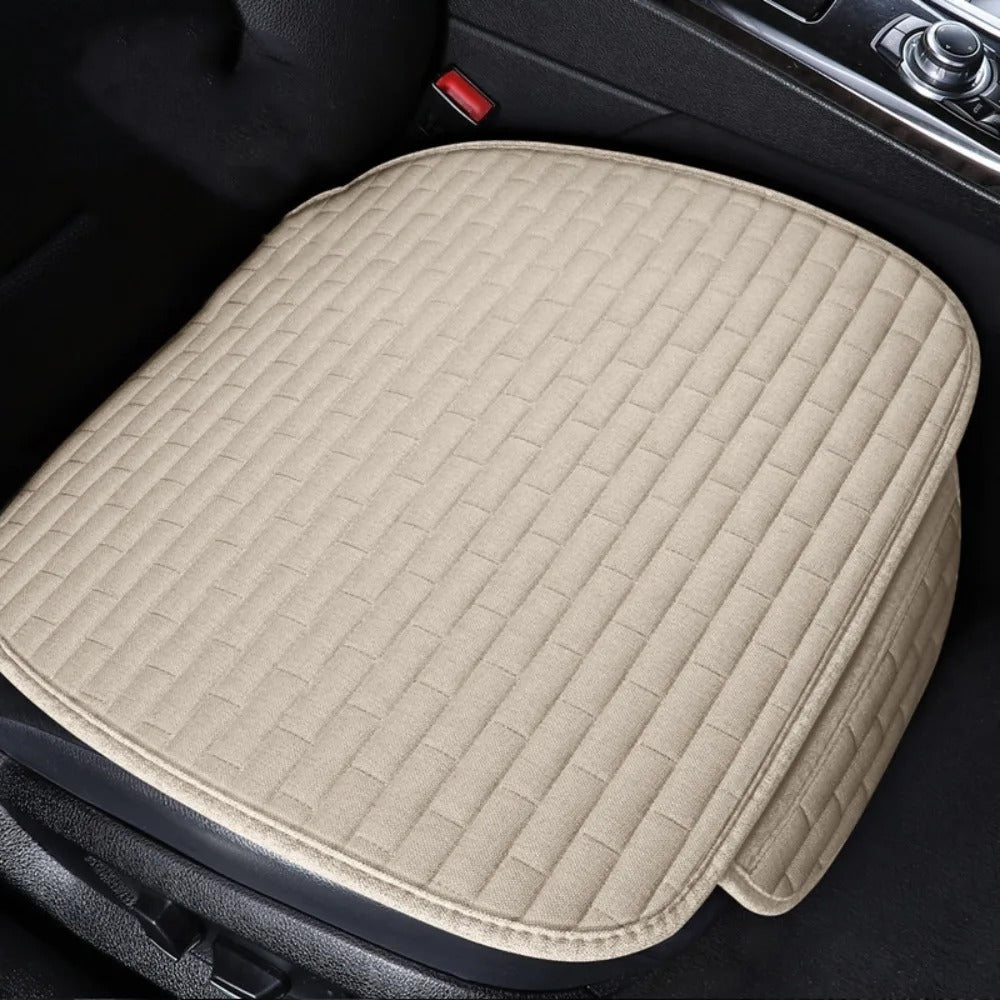 3PCS Universal Anti-Slip Car Seat Cushion Pads for Car Models - Delicate Leather