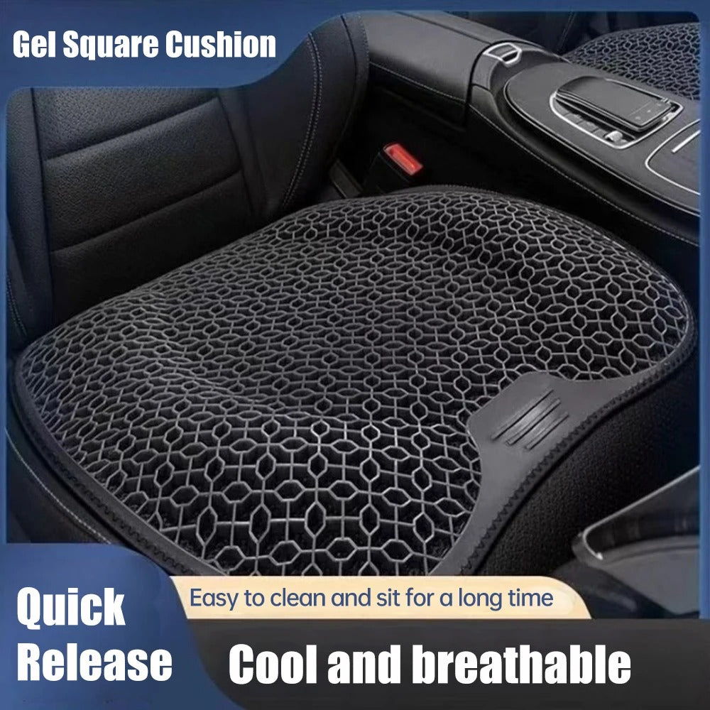 Gel Honeycomb Seat Cushion – Breathable Silicone Egg Pad for Car, Office Chair & Home | 4-Season Comfort