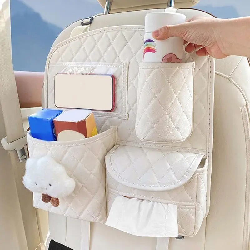 Cute Multifunctional Car Backseat Organizer – Travel Accessories for a Tidy Vehicle, Gift For Mother's Day 2025