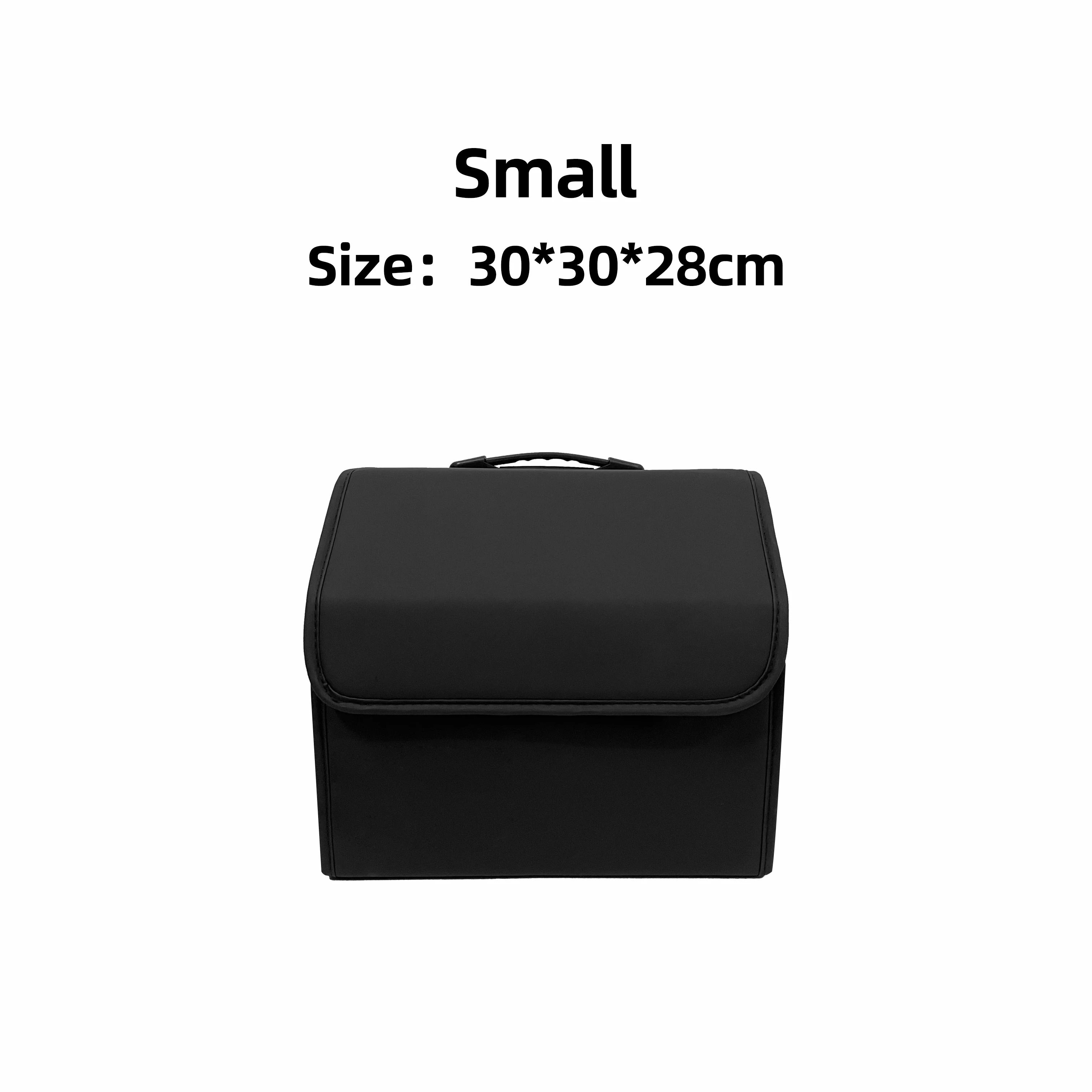 Folding Car Trunk Organizer – Waterproof PU Leather Storage Box - Delicate Leather