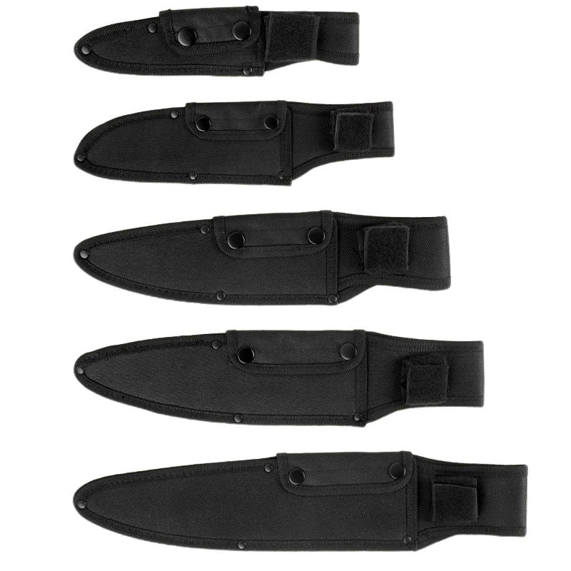 Chef Waterproof Oxford Sheath Holder, Knife Sheath Holster Belt Loop Case, Flashlight Case, Camp Outdoor Carry Fold Knife Cook Tool - Delicate Leather