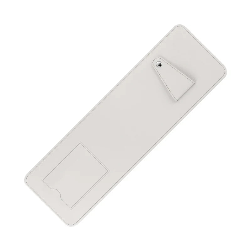 Car Sun Visor Extended Storage Board – Multi-Functional Anti-Glare Sunshade with Glasses & Card Holder - Delicate Leather
