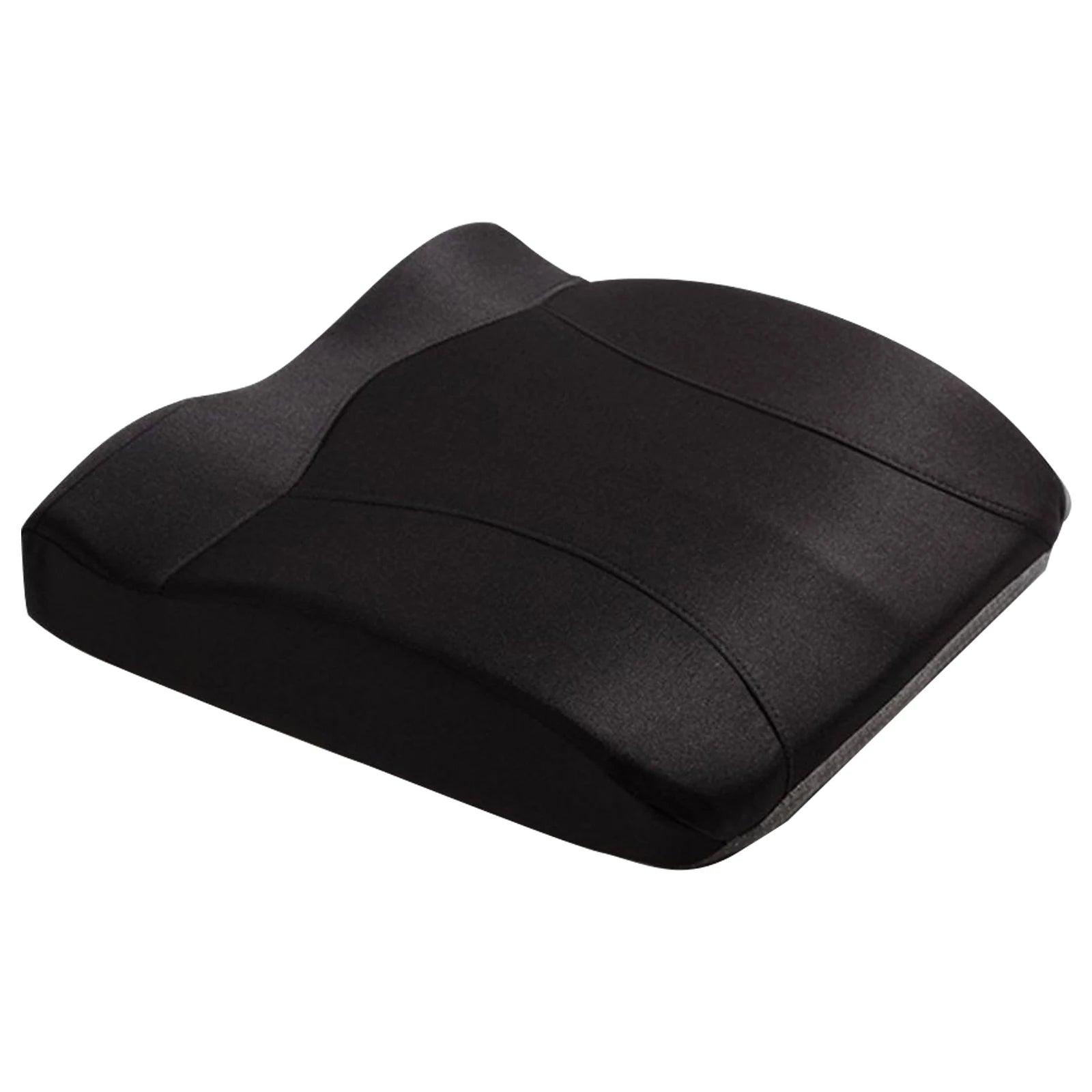 Car Booster Seat Cushion for Driver – Raised Memory Foam Seat Pad, Height-Enhancing Comfort Cushion with Washable Cover - Delicate Leather