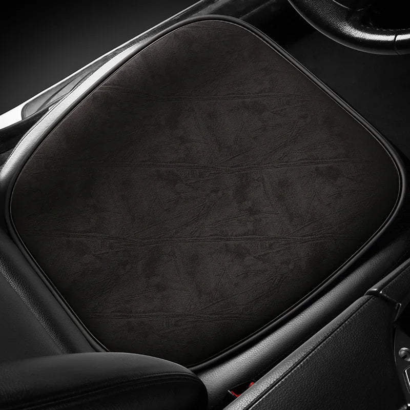 Rechargeable Heated Seat Cushion – USB Fast Heating Chair Pad for Car, Office, and Home, Adjustable 3-Level Temperature Control - Delicate Leather