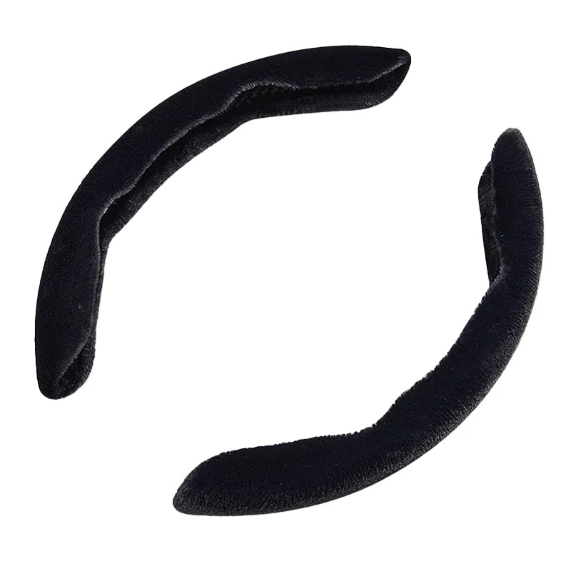 Universal Winter Car Steering Wheel Cover – Warm Plush Anti-Slip Wheel Protector - Delicate Leather