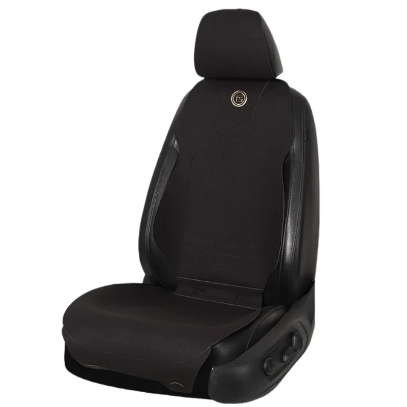 Suede Car Seat Cushion – Breathable, Comfortable, Durable Four-Season Front Seat Cover - Delicate Leather
