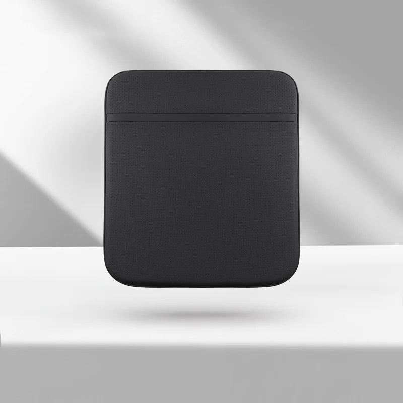 Car Breathable Cushion - Four Seasons Non-Slip Seat Cushion - Comfortable Butt Cushion for Car Interior Supplies - Delicate Leather