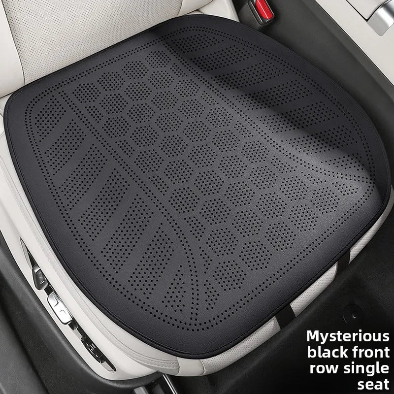 Ultra-Thin Suede Car Seat Cushion – Breathable Universal Seat Cover Pad for Vehicle Interior - Delicate Leather