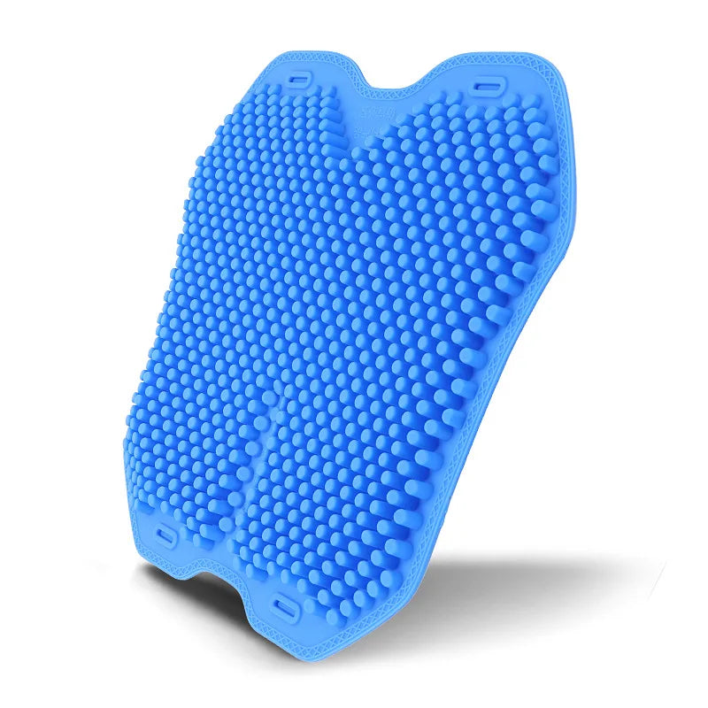 Silicone Non-Slip Car Seat Cushion – Comfortable, Breathable, Universal, All-Season Use - Delicate Leather