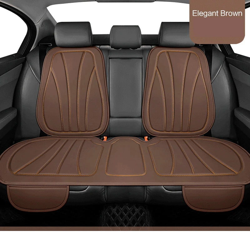 Universal PU Leather Car Seat Cushion – Breathable, Durable Chair Pad for All Seasons - Delicate Leather