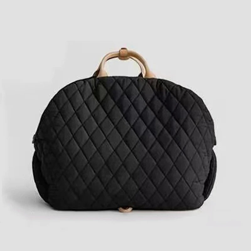 Safe Car Dog Carrier Bag – Breathable & Non-Slip Travel Kennel for Small Pets, Gift For Mother's Day 2025 - Delicate Leather