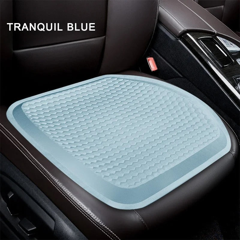 Multifunctional Honeycomb Breathable Seat Cushion – 4-Season Comfort for Car, Office & Home Use - Delicate Leather