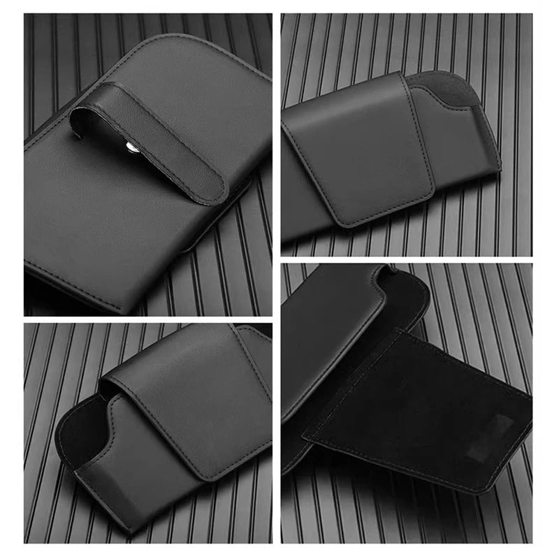 Car Sun Visor Glasses Holder - Suede/Leather Sunglasses Storage Box - Clip Organizer Bracket - Delicate Leather