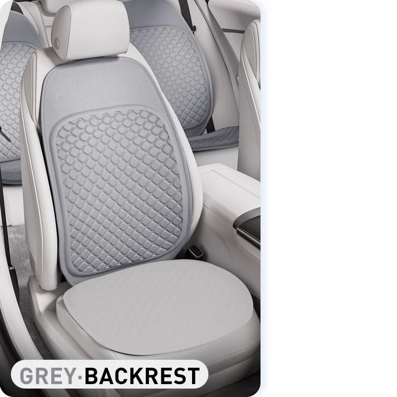 Gel Car Seat Cover – Breathable Anti-Slip Universal Seat Protector - Delicate Leather