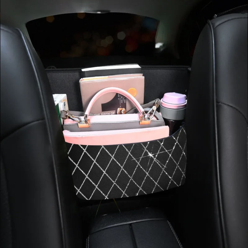 Girly Car Handbag Holder – Stylish Car Seat Middle Box Hanger & Storage Organizer, Gift For Mother's Day 2025