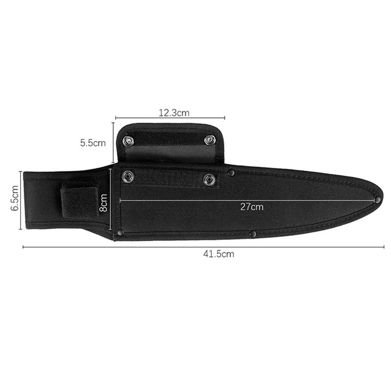 Chef Waterproof Oxford Sheath Holder, Knife Sheath Holster Belt Loop Case, Flashlight Case, Camp Outdoor Carry Fold Knife Cook Tool - Delicate Leather