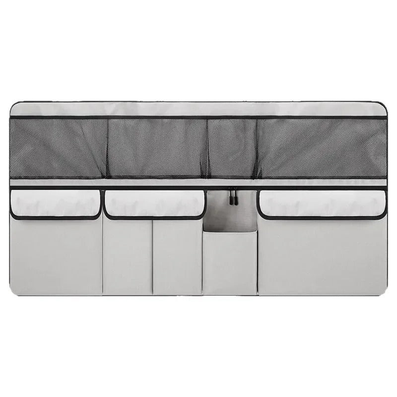 Foldable Car Trunk Organizer – Universal Hanging Storage Bag with Multi-Pocket Design, Oxford Cloth - Delicate Leather