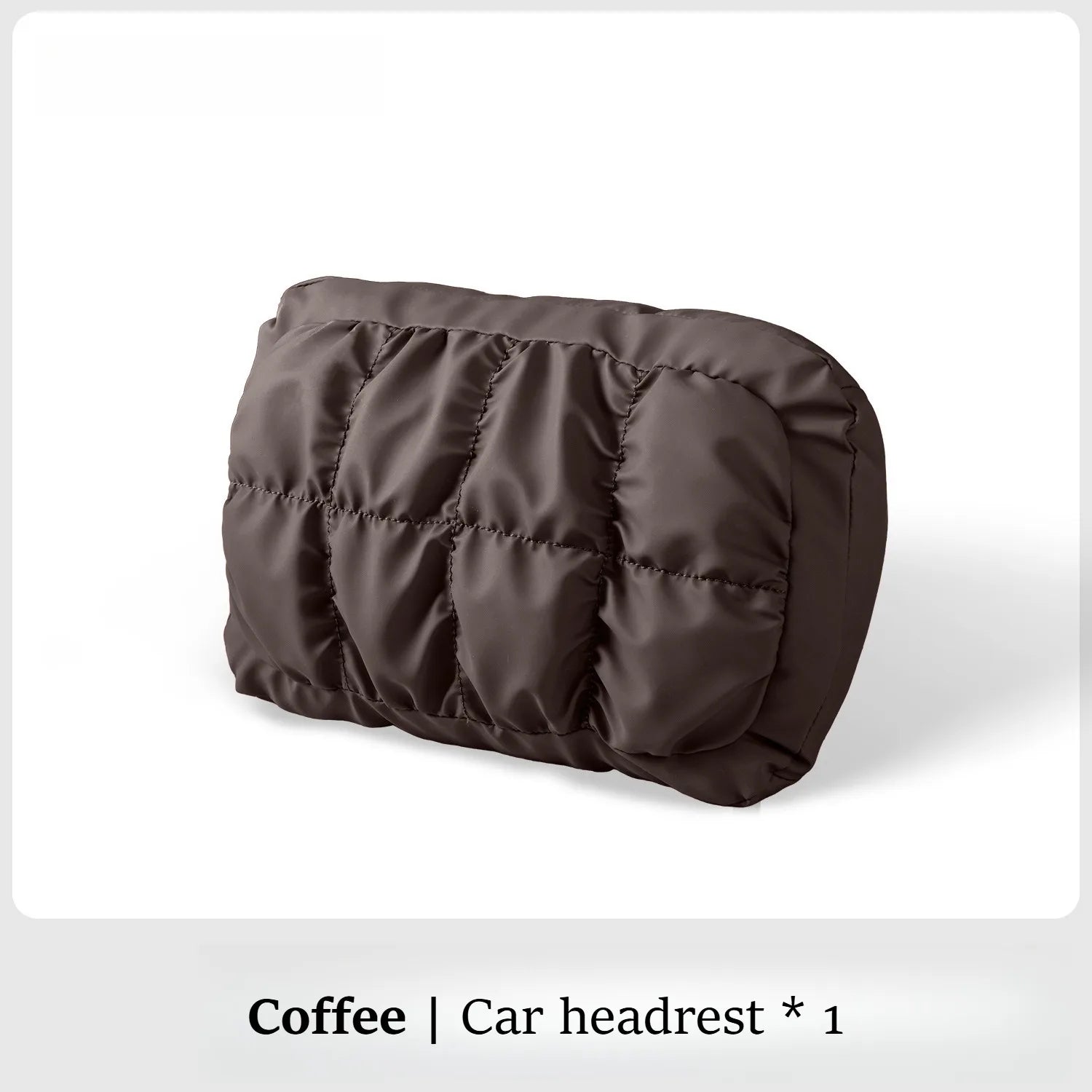 Car Neck Pillow and Lumbar Support Set – Soft Leather Seat Headrest and Back Cushion, Universal Fit - Delicate Leather
