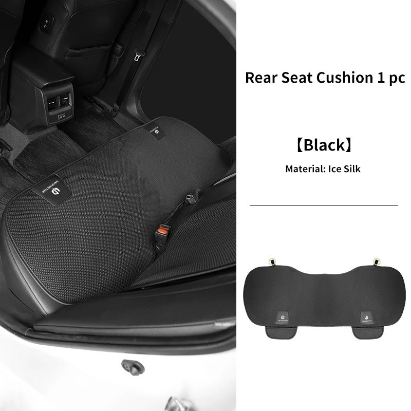 Breathable Ice Silk Car Seat Cushion – Non-Slip Universal Seat Pad