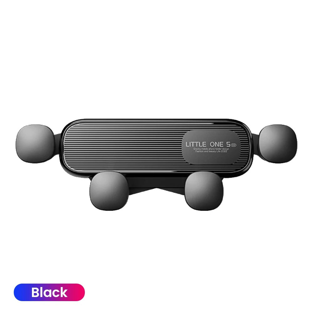Gravity Car Phone Holder - Universal Air Vent Mount for Smartphones and GPS Devices