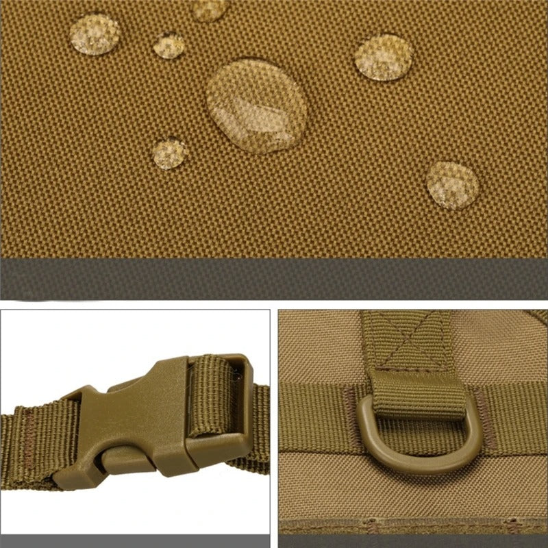 Car Organizer Seat Back Storage Bag - Multifunction Tactical Camo Hanging Bags, Interior Accessories - Delicate Leather