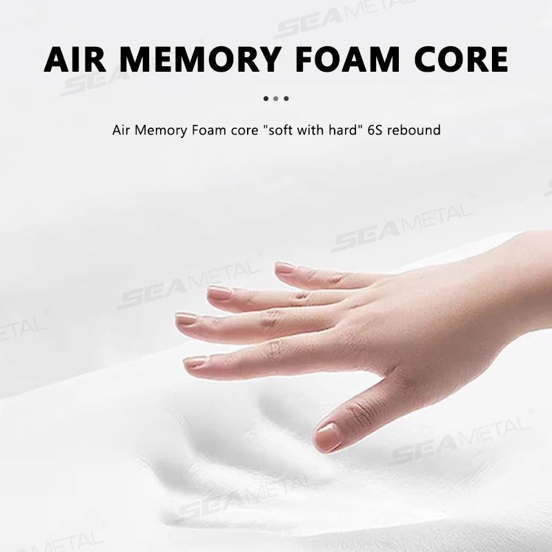 Thickened Memory Foam Car Armrest Cushion – PU Leather Center Console Cover with Tissue Holder & Storage Pocket - Delicate Leather