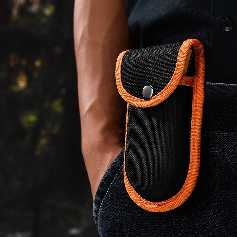 1PC Oxford Nylon Folding Knife Sleeve, Outdoor Camping Hiking Nylon Case, Army Knives Cover Bags Pouch Organizer
