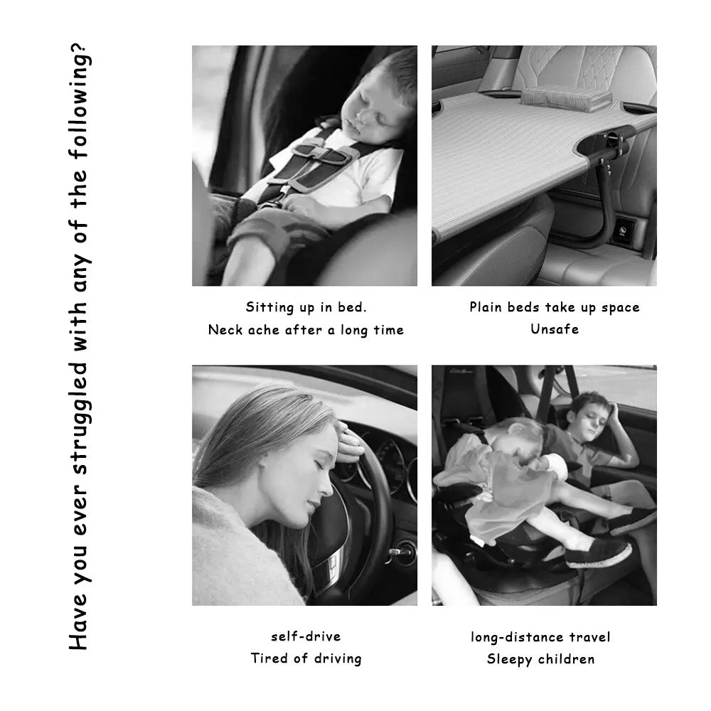 Bed Car Mattress Camping Mattress for Car Sleeping Bed Travel Inflatable Mattress Air Bed for Car Universal SUV Extended Air Couch with Two Air - Delicate Leather