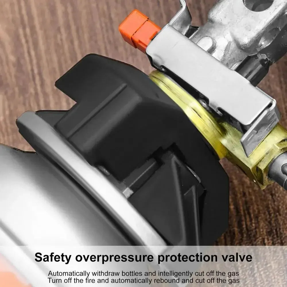 Folding Cassette Stove 2600W: Portable Outdoor Camping Gas Stove, Lightweight Picnic Travel Cooker with Windproof Design - Delicate Leather