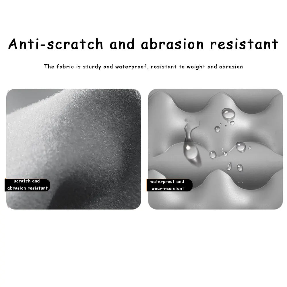 Bed Car Mattress Camping Mattress for Car Sleeping Bed Travel Inflatable Mattress Air Bed for Car Universal SUV Extended Air Couch with Two Air - Delicate Leather