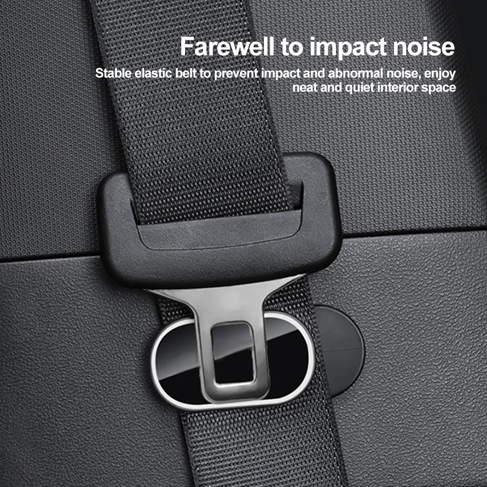 Magnetic Car Seat Belt Holder: Anti-Wear Stabilizer with Adhesive Fastener Clip for Enhanced Auto Seat Safety and Interior Supplies