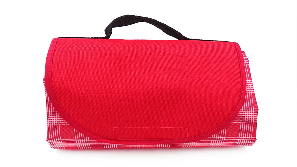 Outdoor Portable Picnic Blanket Waterproof Beach Cushion Mat for Baby Sleeping, Moistureproof Plaid Multiplayer Camping Mat
