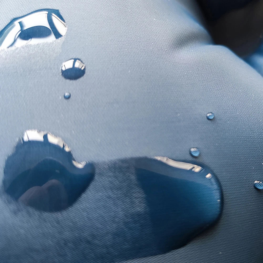 Double-Layer Ultralight Camping Air Mattress: Nylon Foldable Inflatable Air Cushion for Trekking. Wear-Resistant Sleeping Pad Ideal for Outdoor Adventures - Delicate Leather