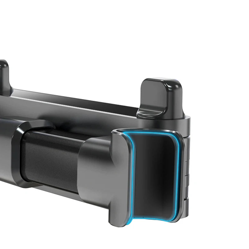 360 Rotation Universal Car Back Seat Headrest Mount Holder: Mini Tablet PC and Auto Phone Stand - Delicate Leather