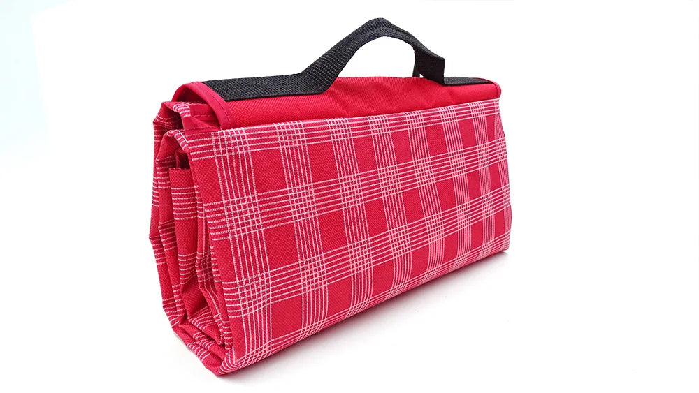 Outdoor Portable Picnic Blanket Waterproof Beach Cushion Mat for Baby Sleeping, Moistureproof Plaid Multiplayer Camping Mat