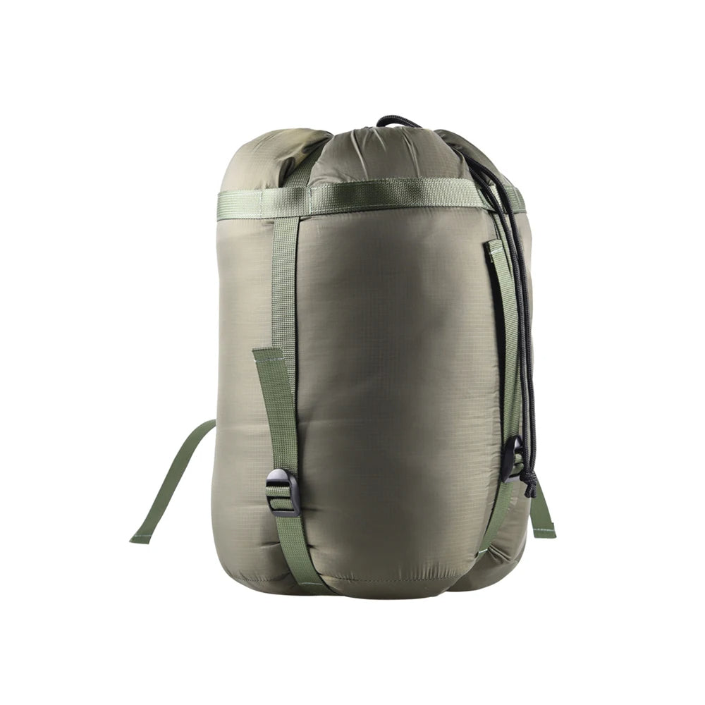 Multifunctional Hammock Underquilt Sleeping Bag Winter Warm Hammock Under Blanket Poncho, Ideal for Camping, Traveling, and Swinging. Includes Convenient Storage Bag - Delicate Leather