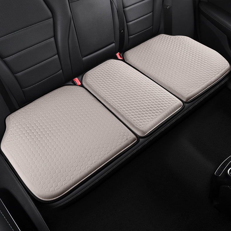 Integrated Gel Lumbar Support Seat Cushion with Enhanced Cooling for Car and Office Chair