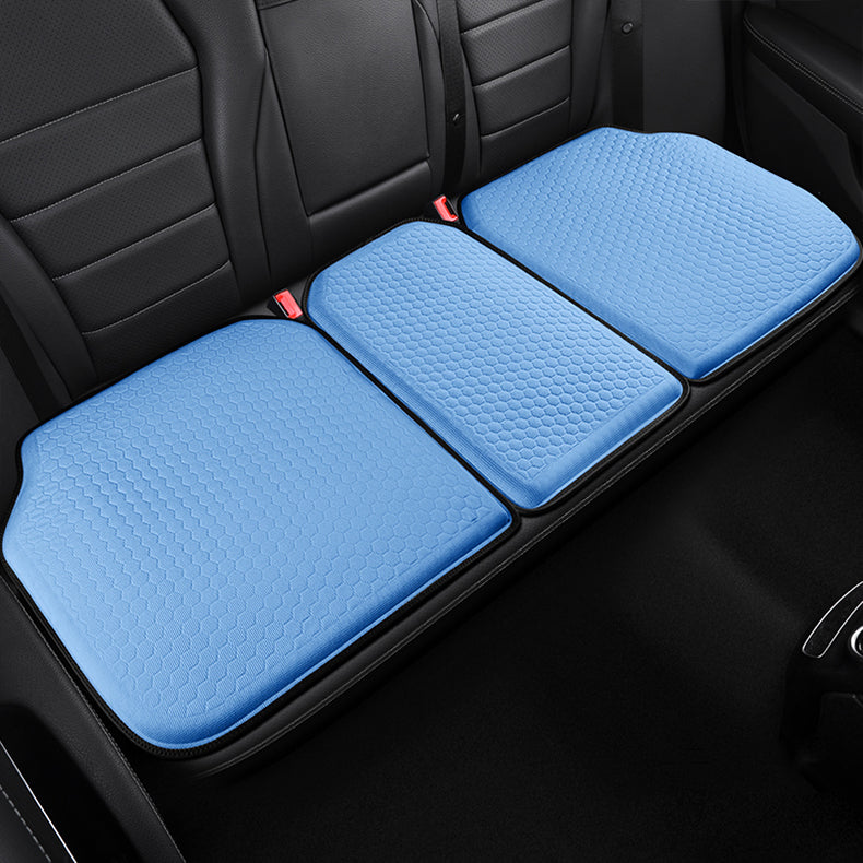 Integrated Gel Lumbar Support Seat Cushion with Enhanced Cooling for Car and Office Chair