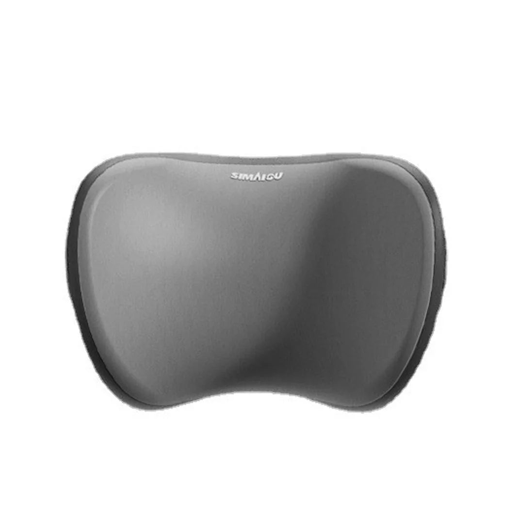 Memory Foam Car Back Cushion and Neck Support Pillow ( 1PCS) - Delicate Leather