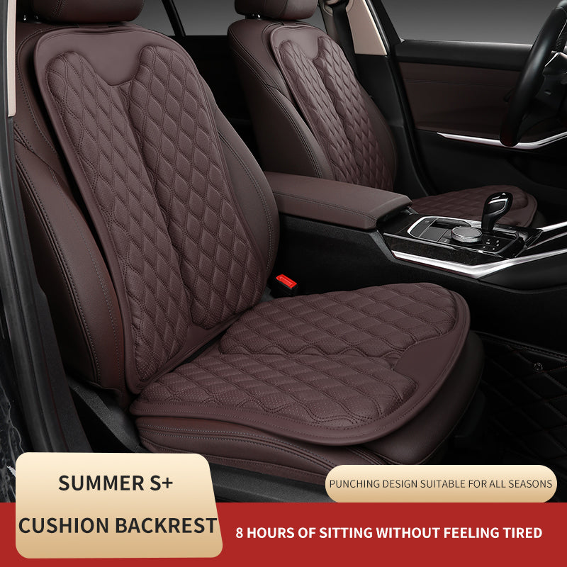 Multicolor Waterproof Full Set Luxury Car Leather Seat Covers - Delicate Leather