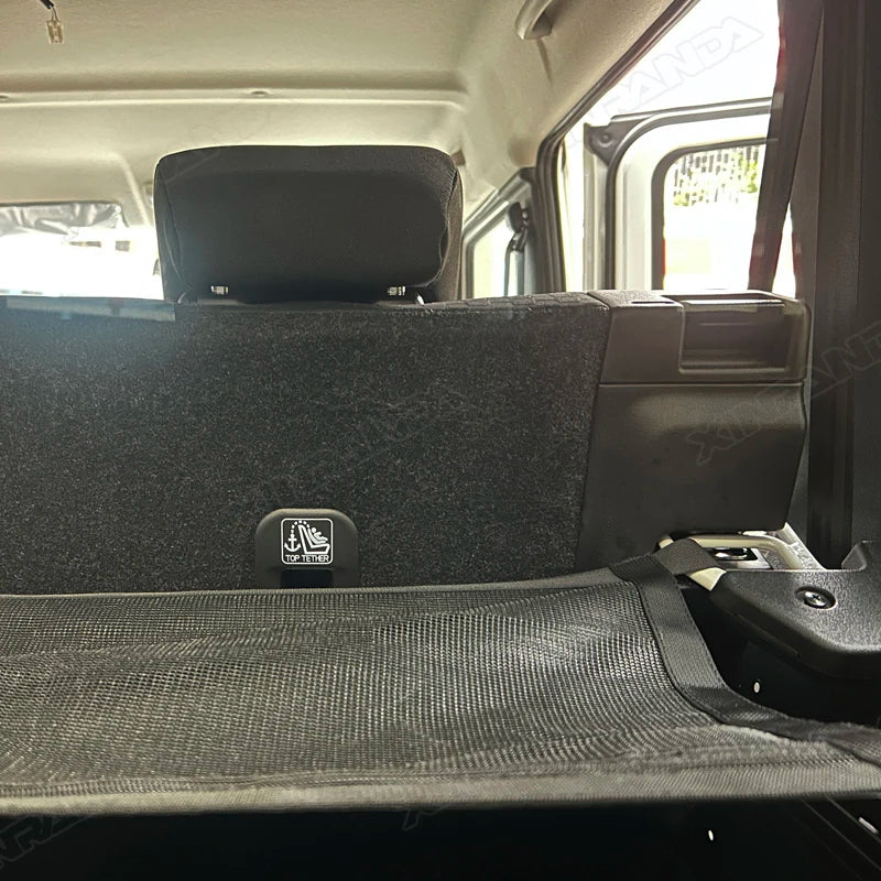 Rear Trunk Cargo Organizer Pouch - Car Cargo Net Storage Bag - Delicate Leather