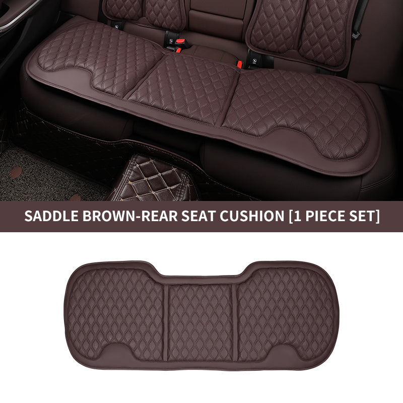 Multicolor Waterproof Full Set Luxury Car Leather Seat Covers - Delicate Leather