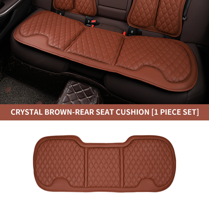 Multicolor Waterproof Full Set Luxury Car Leather Seat Covers - Delicate Leather