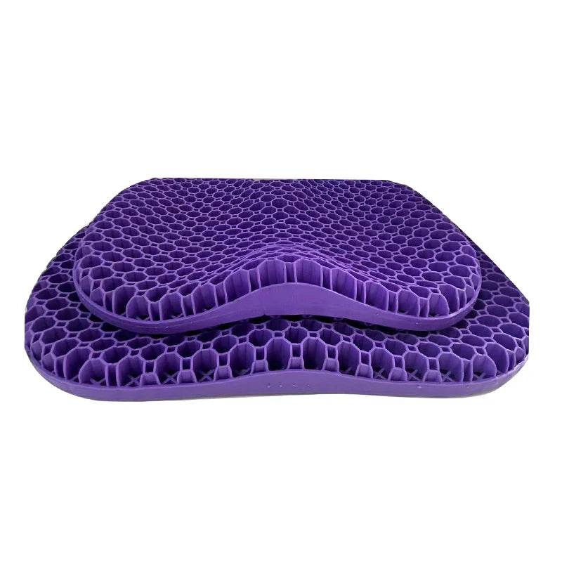 High-Quality Memory Foam Gel Seat Cushion - Comfortable and Portable U-Shape Office Chair Cushion