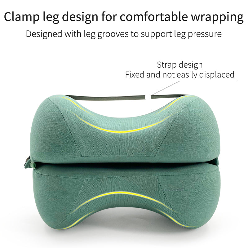 High-Quality Foldable Memory Foam Orthopedic Knee and Leg Pillow – Dual Purpose for Sleep and Support