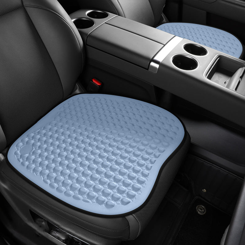Integrated Gel Seat Cushion – Cooling Comfort with Ergonomic Design - Delicate Leather